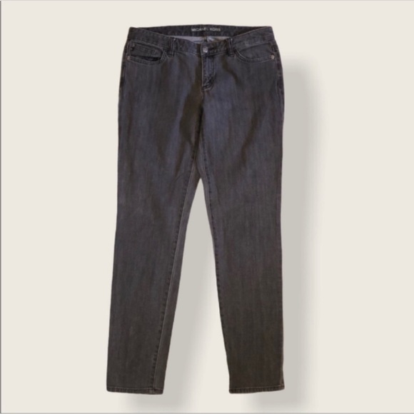 Michael Kors Stretch Gray Jeans Comfy Cropped 
Size 6 - Picture 1 of 7